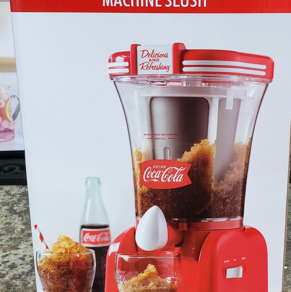 Coca Cola slushie machine